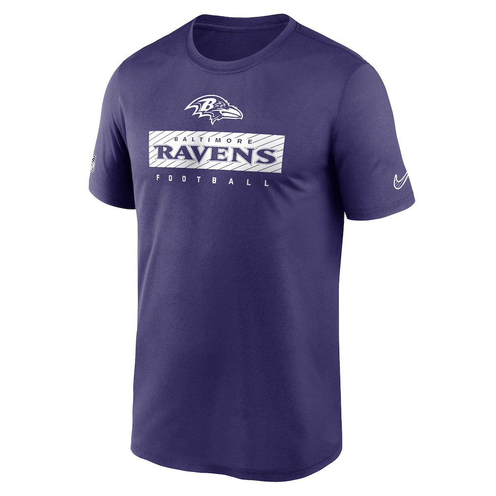Baltimore Ravens Sideline Legend Performance T-Shirt Purple | Nike for Sale