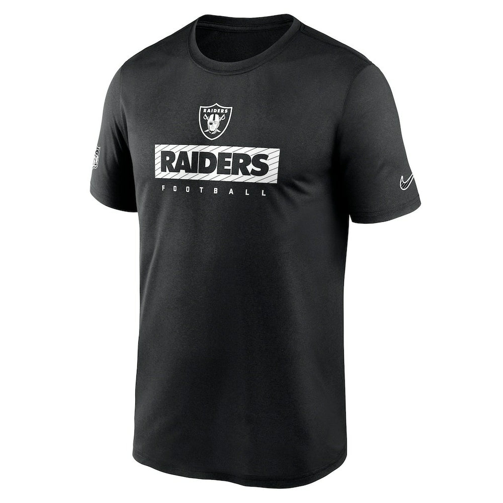 Las Vegas Raiders Sideline Legend Performance T-Shirt Black | Nike for Sale