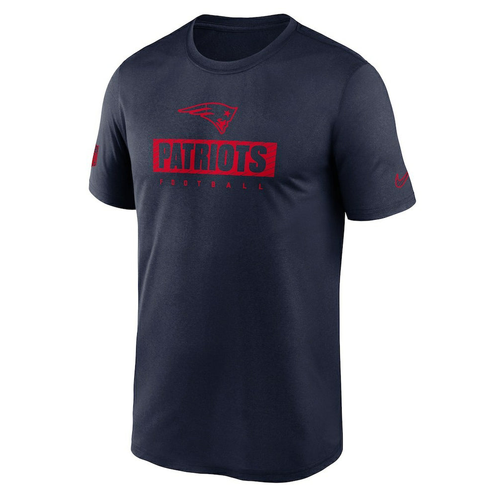 New England Patriots Sideline Legend Performance T-Shirt Navy | Nike for Sale