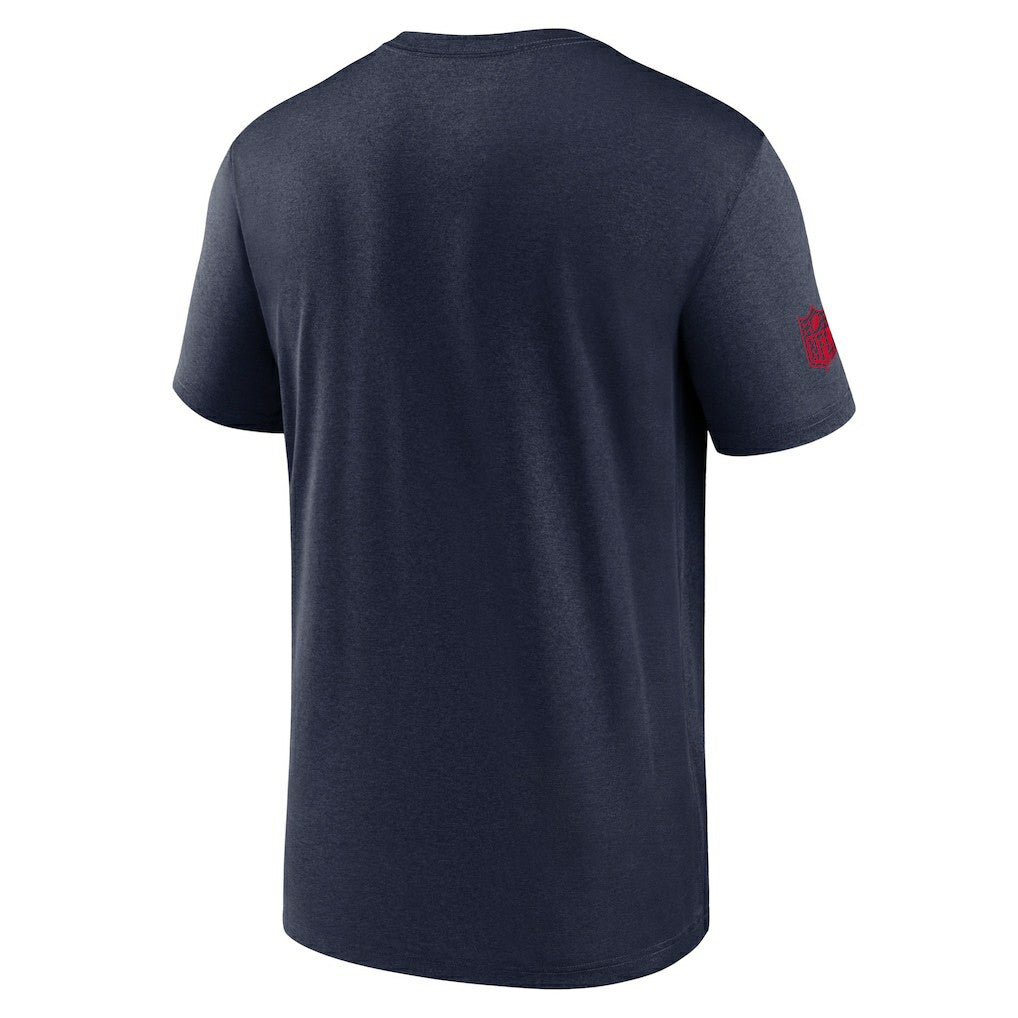 New England Patriots Sideline Legend Performance T-Shirt Navy | Nike for Sale
