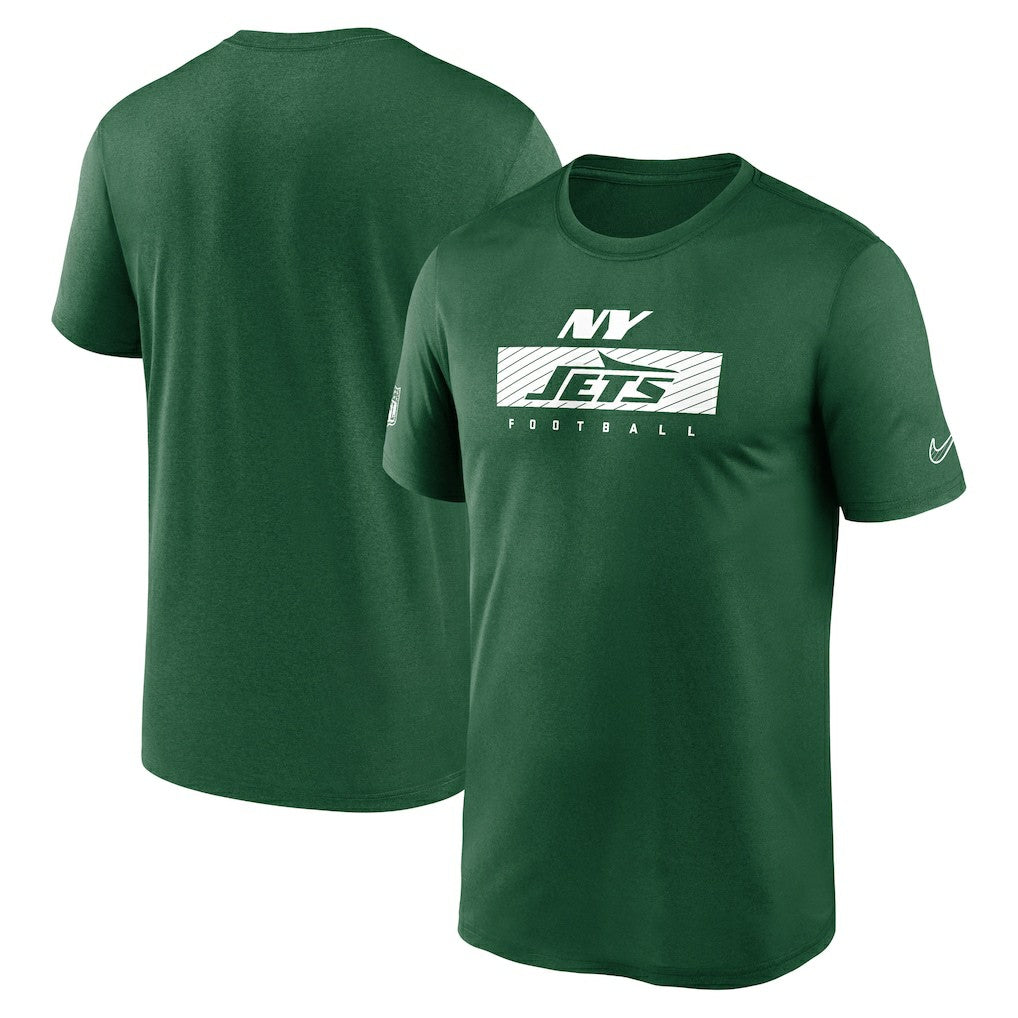 New York Jets Sideline Legend Performance T-Shirt Green | Nike for Sale