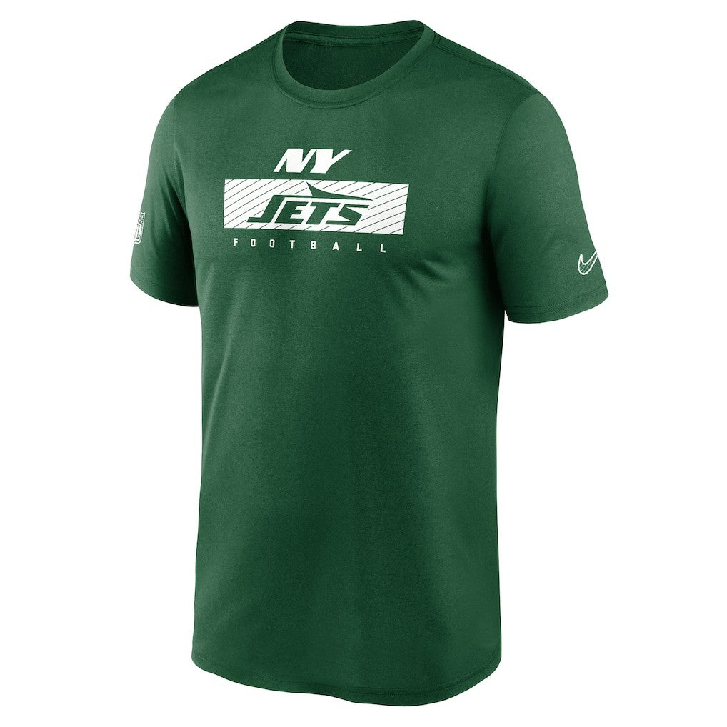 New York Jets Sideline Legend Performance T-Shirt Green | Nike for Sale