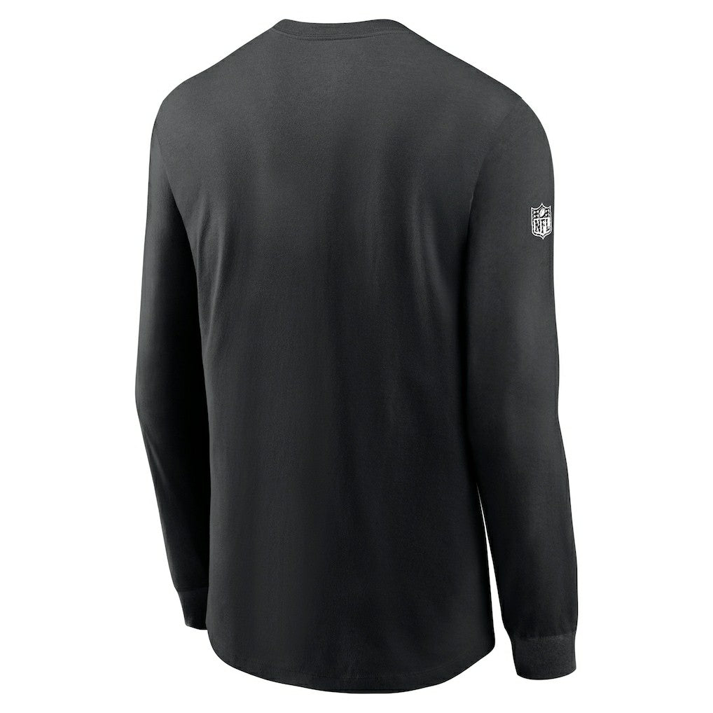 Baltimore Ravens Sideline Dri-FIT Long Sleeve T-Shirt Black | Nike for Sale