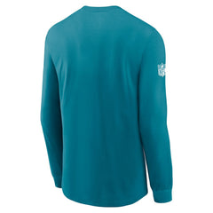 Jacksonville Jaguars Sideline Dri-FIT Long Sleeve T-Shirt Teal | Nike for Sale