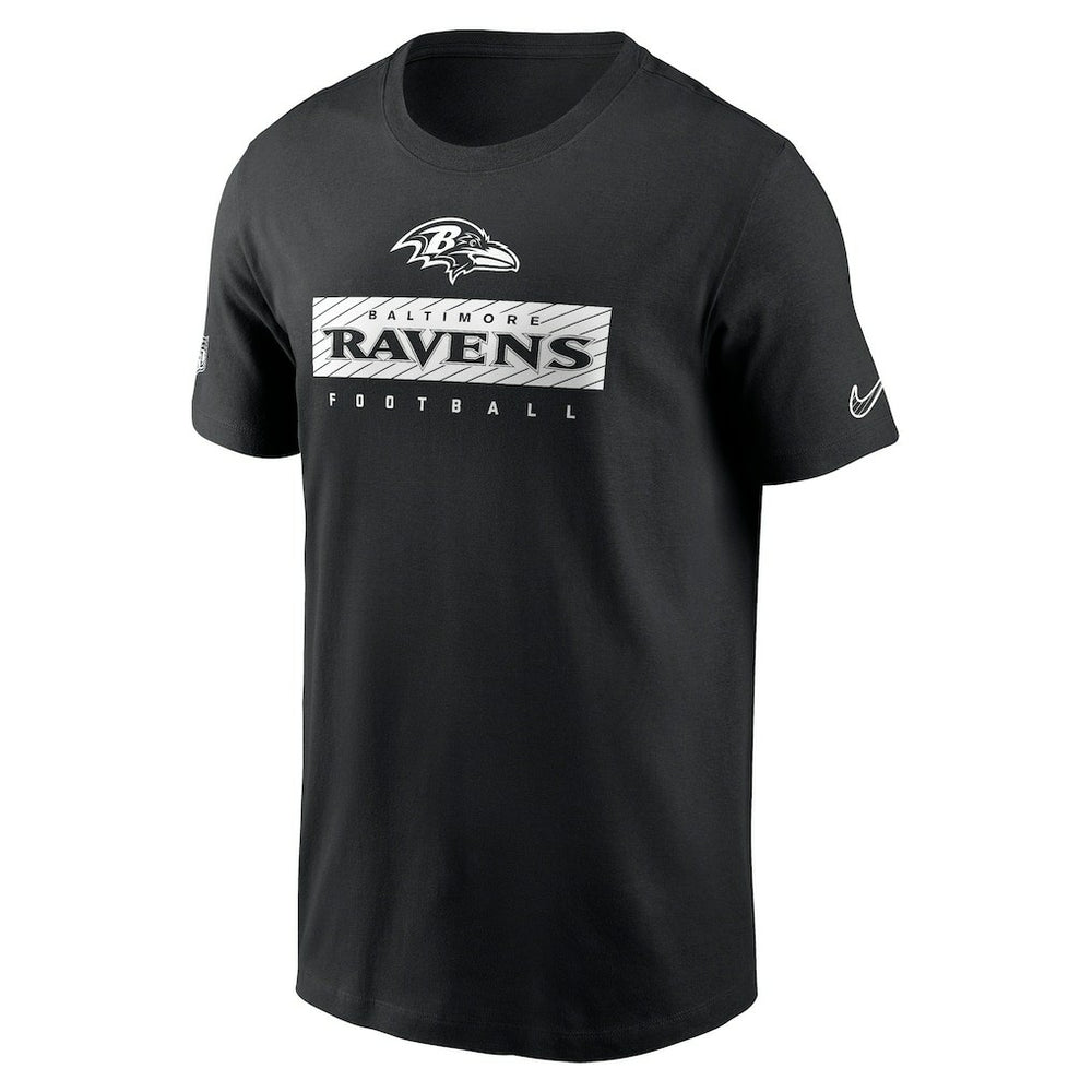 Baltimore Ravens Sideline Performance T-Shirt Black | Nike for Sale