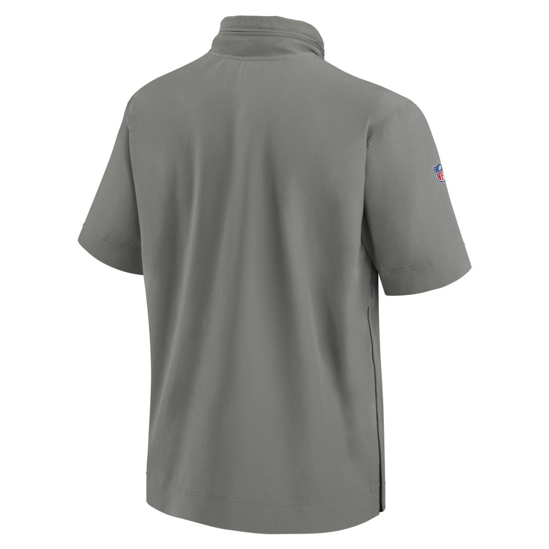 Detroit Lions 2024 Sideline Coach Short Sleeve Half-Zip Hoodie Jacket Gray | Nike for Sale