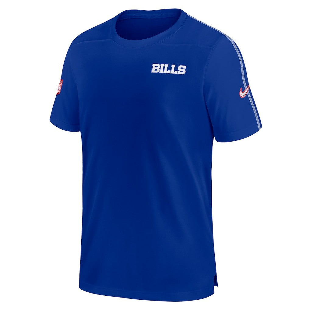 Buffalo Bills 2024 Sideline Coach UV Performance T-Shirt Royal | Nike for Sale