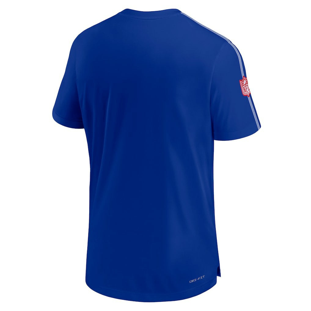 Buffalo Bills 2024 Sideline Coach UV Performance T-Shirt Royal | Nike for Sale