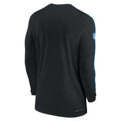 Detroit Lions Sideline Coach UV Performance Long Sleeve T-Shirt Black | Nike for Sale
