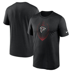 Atlanta Falcons Primetime Legend Icon Performance T-Shirt Black | Nike for Sale