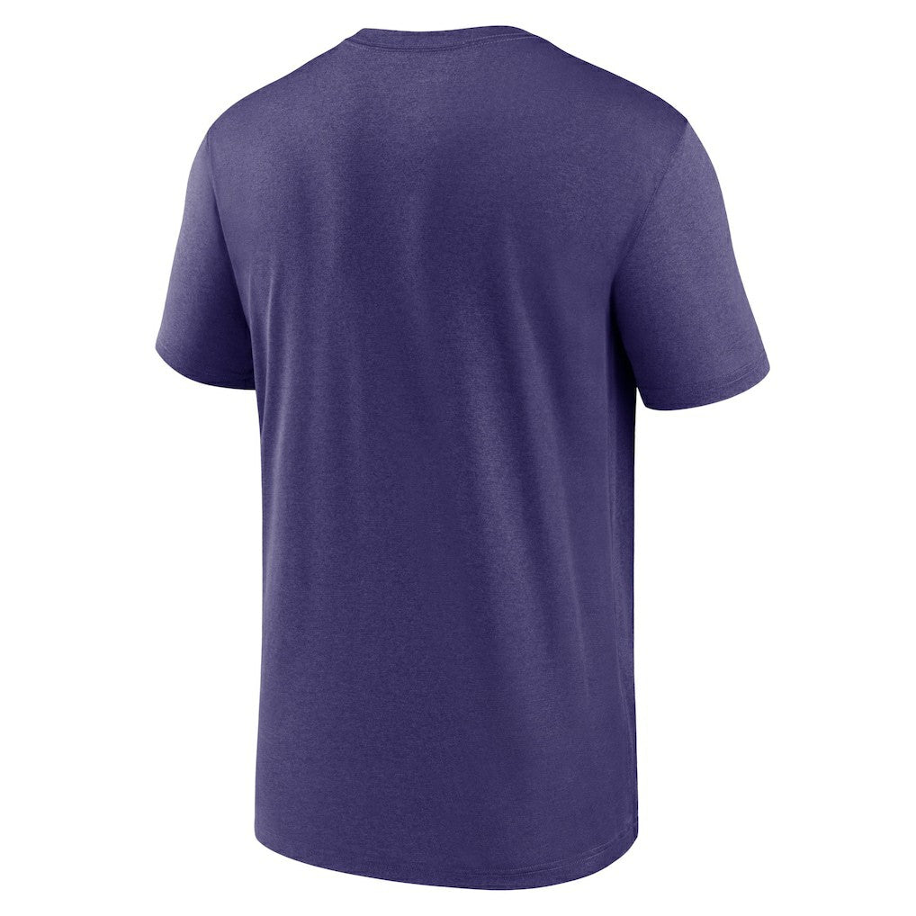 Baltimore Ravens Primetime Legend Icon Performance T-Shirt Purple | Nike for Sale