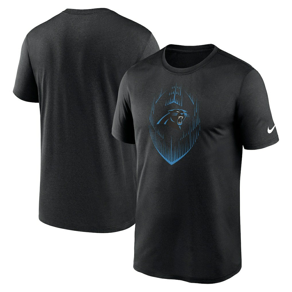 Carolina Panthers Primetime Legend Icon Performance T-Shirt Black | Nike for Sale