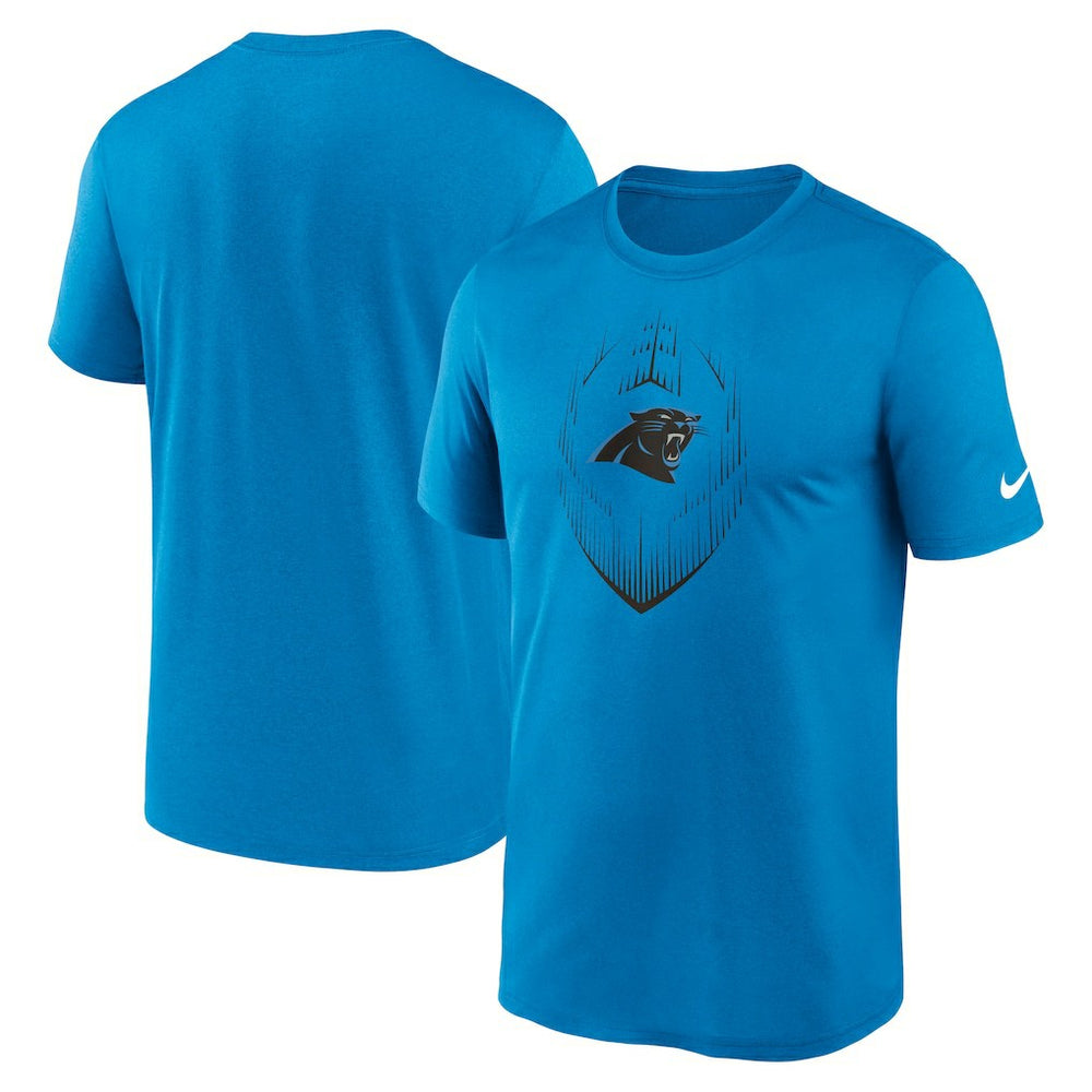 Carolina Panthers Primetime Legend Icon Performance T-Shirt Blue | Nike for Sale