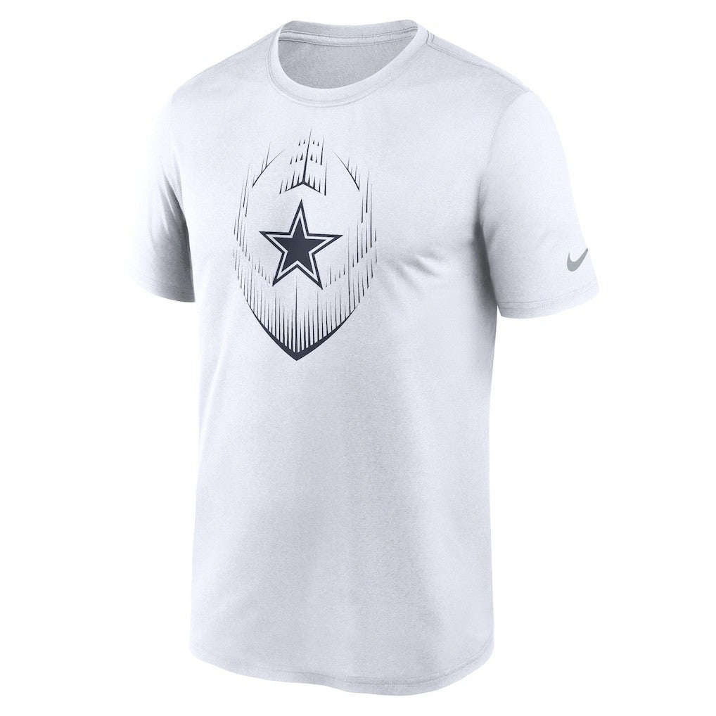 Dallas Cowboys Primetime Legend Icon Performance T-Shirt White | Nike for Sale