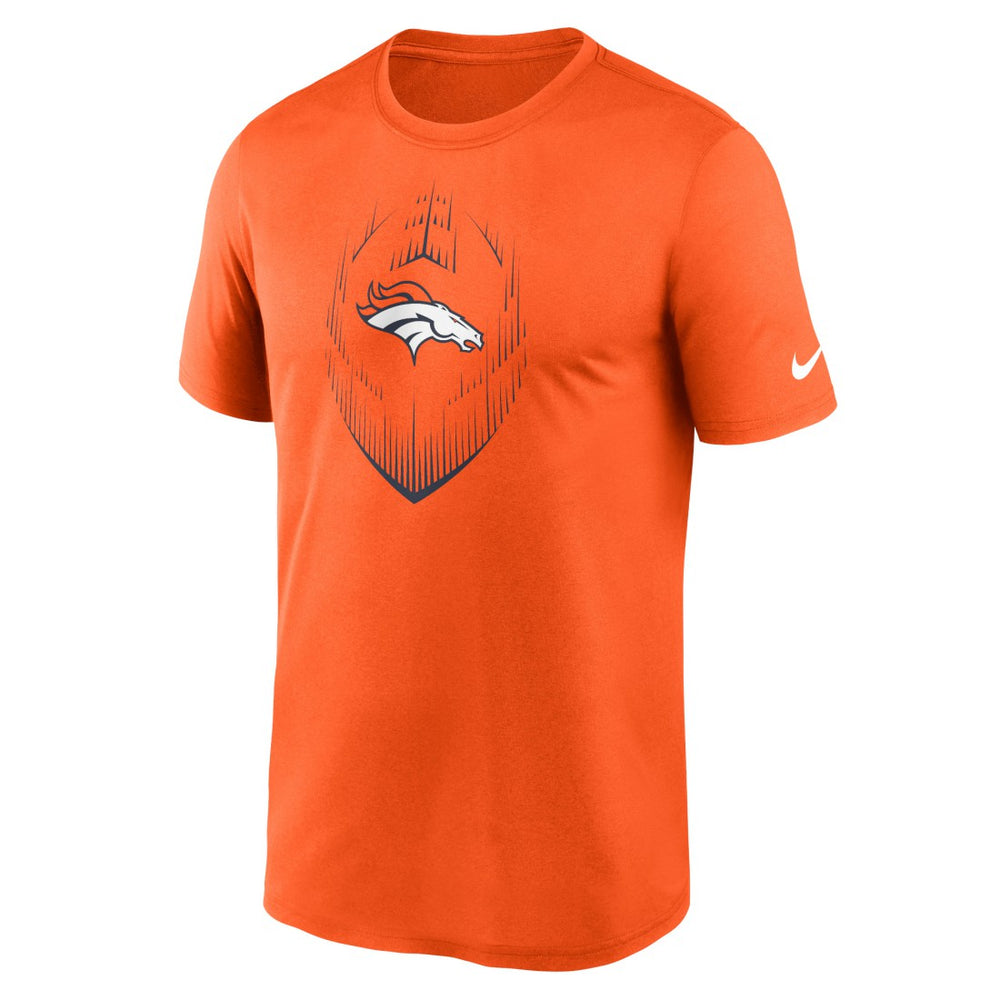 Denver Broncos Primetime Legend Icon Performance T-Shirt Orange | Nike for Sale