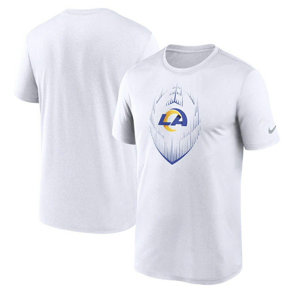 Los Angeles Rams Primetime Legend Icon Performance T-Shirt White | Nike for Sale