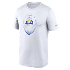 Los Angeles Rams Primetime Legend Icon Performance T-Shirt White | Nike for Sale