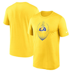 Los Angeles Rams Primetime Legend Icon Performance T-Shirt Gold | Nike for Sale