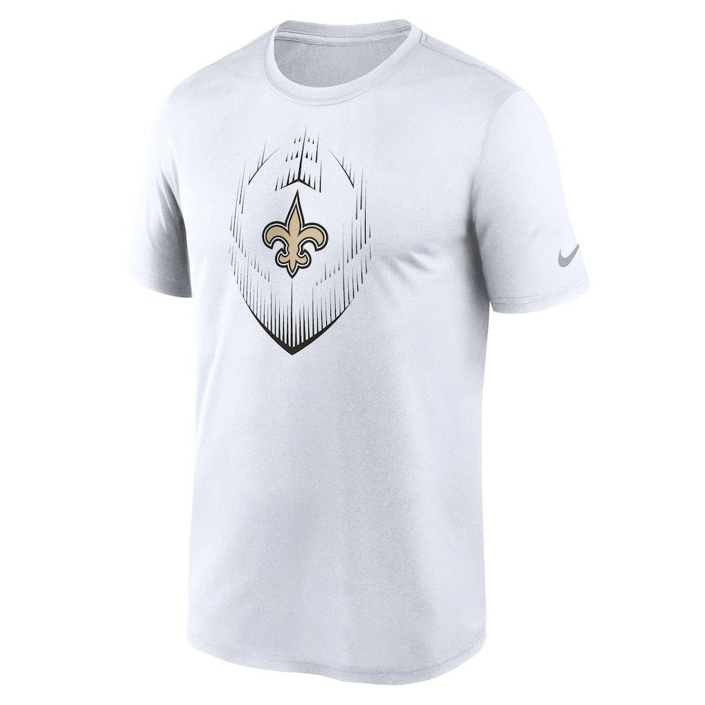 New Orleans Saints Primetime Legend Icon Performance T-Shirt White | Nike for Sale