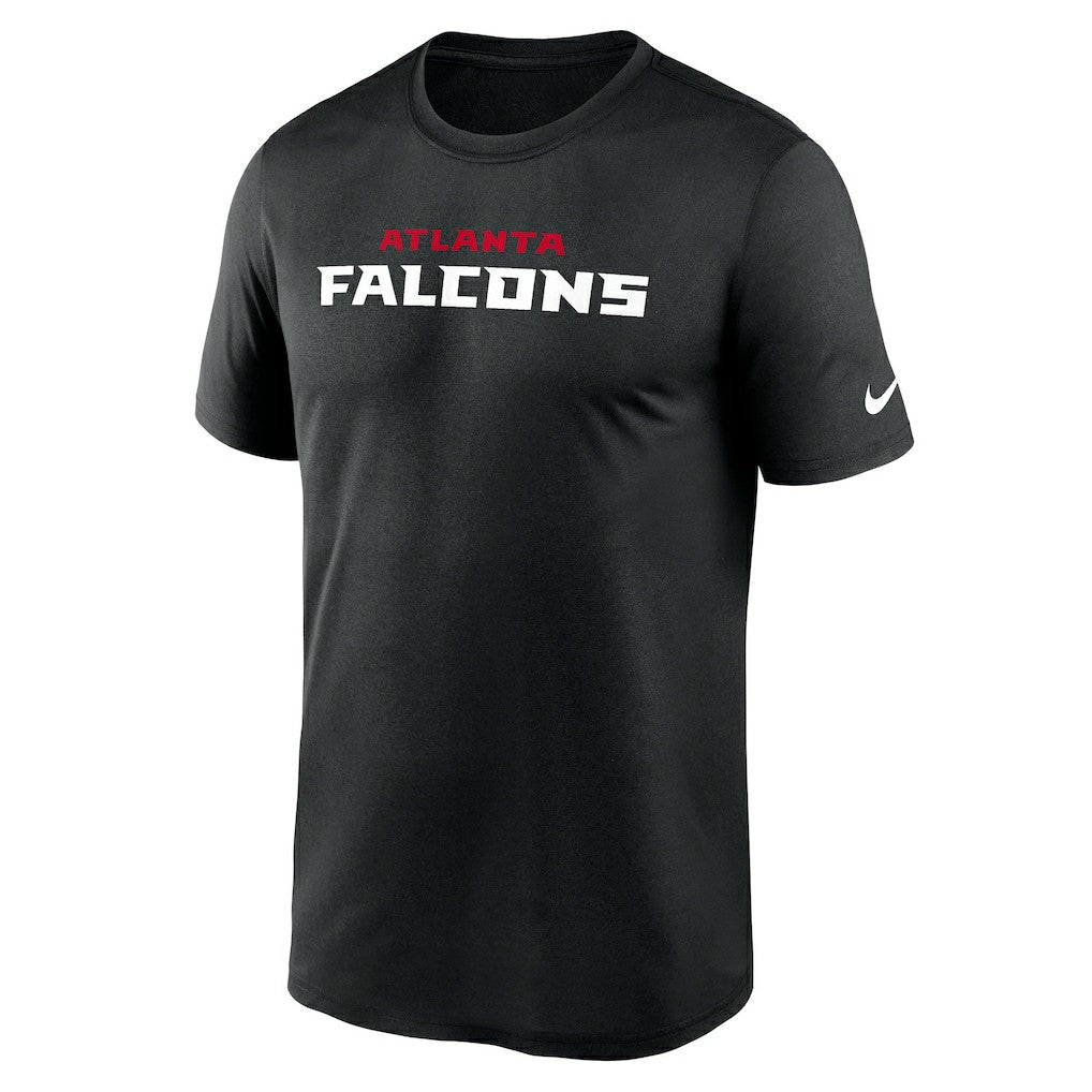 Atlanta Falcons Primetime Legend Wordmark Performance T-Shirt Black | Nike for Sale