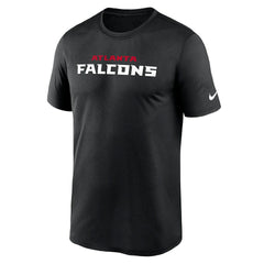 Atlanta Falcons Primetime Legend Wordmark Performance T-Shirt Black | Nike for Sale