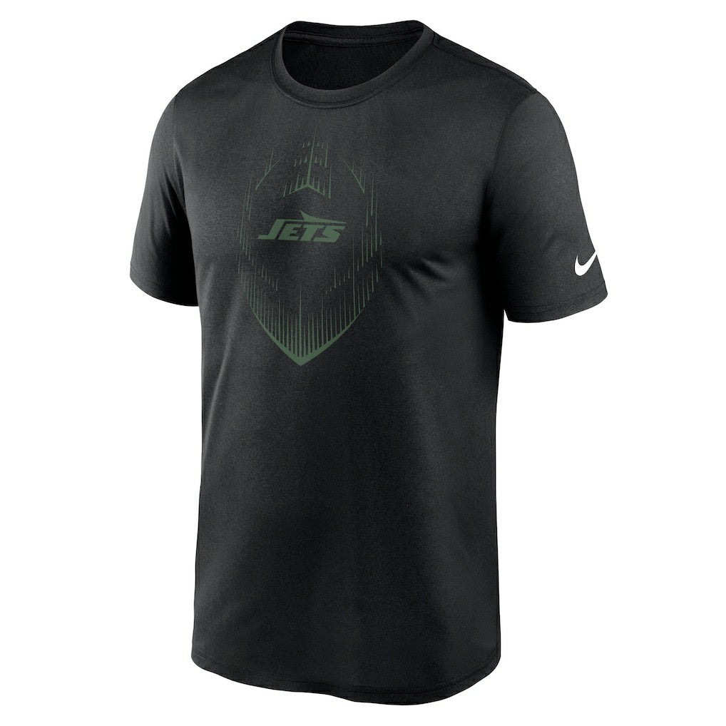 New York Jets Primetime Legend Icon Performance T-Shirt Black | Nike for Sale