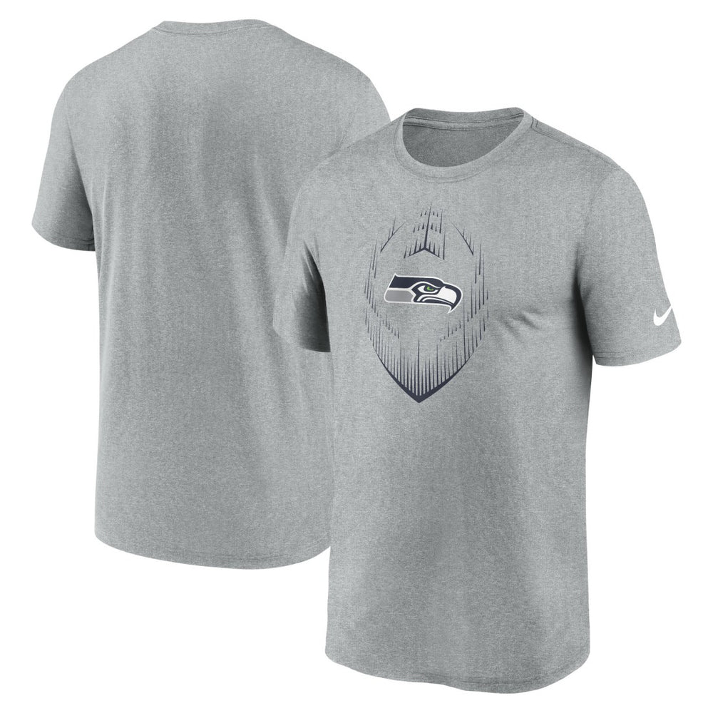 Seattle Seahawks Primetime Legend Icon Performance T-Shirt Heather Gray | Nike for Sale