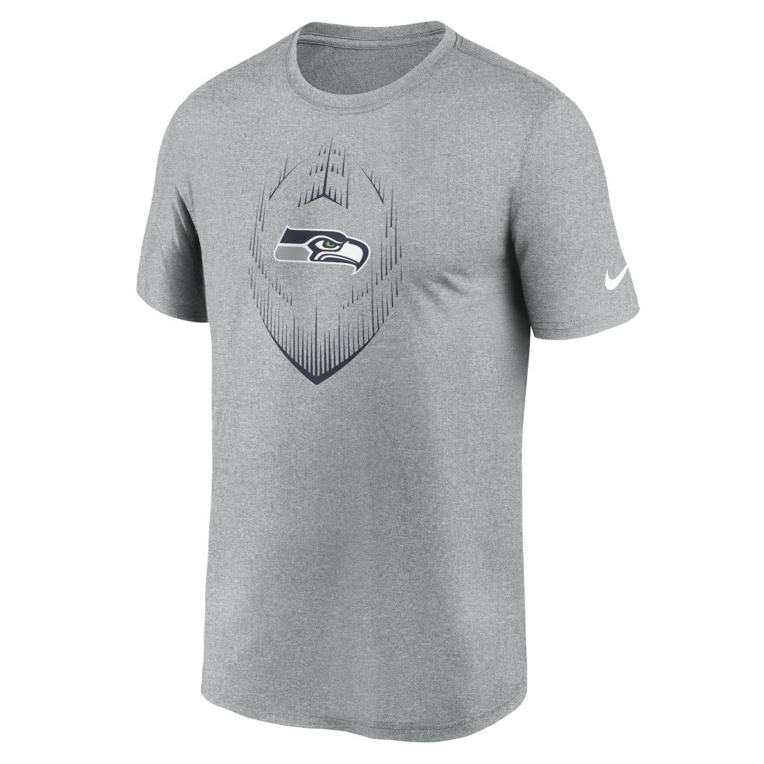 Seattle Seahawks Primetime Legend Icon Performance T-Shirt Heather Gray | Nike for Sale