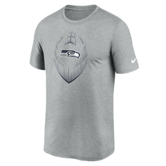 Seattle Seahawks Primetime Legend Icon Performance T-Shirt Heather Gray | Nike for Sale