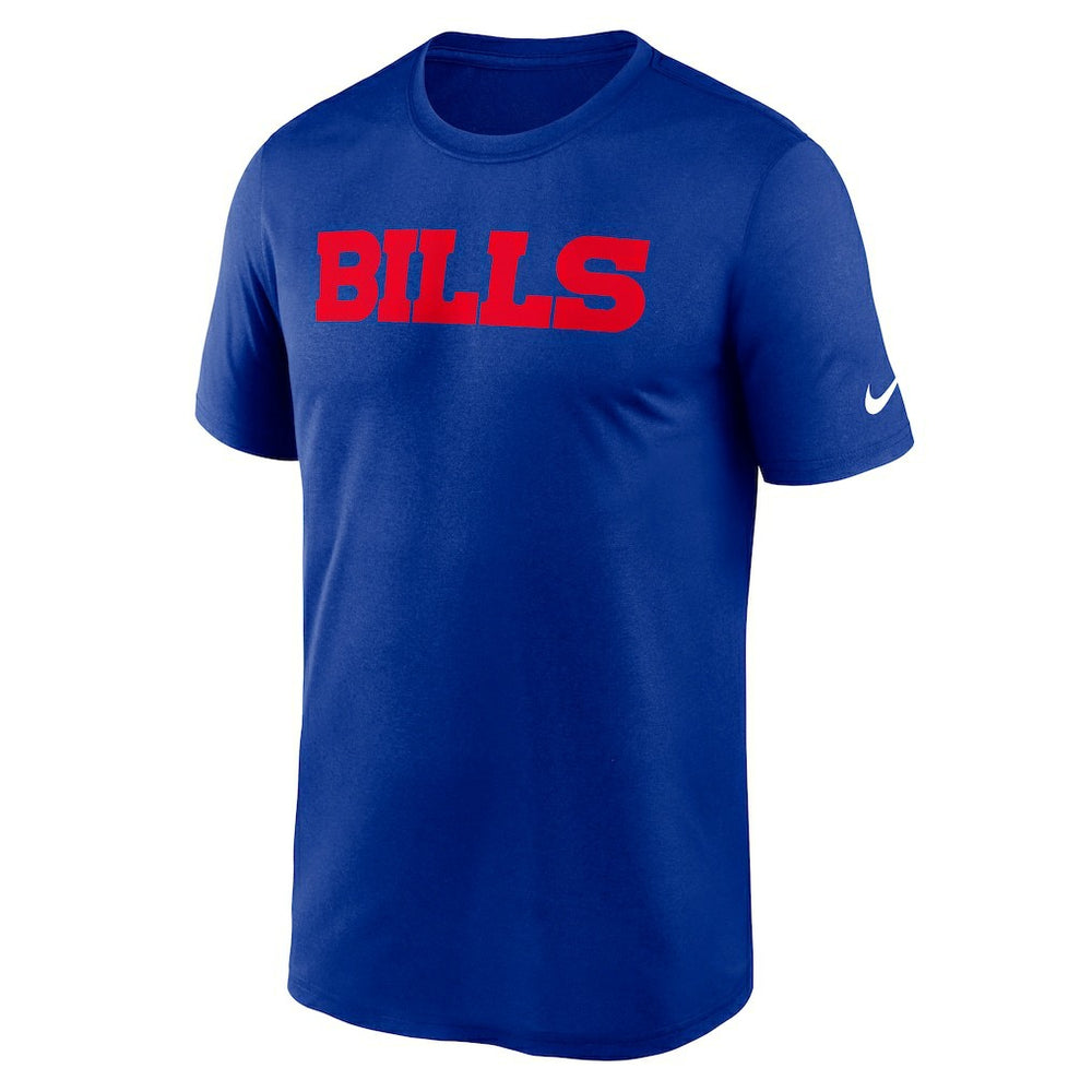 Buffalo Bills Primetime Legend Wordmark Performance T-Shirt Royal | Nike for Sale