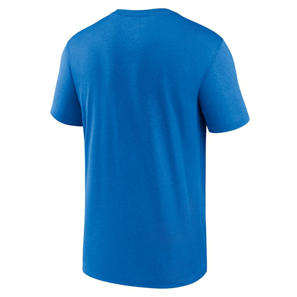 Detroit Lions Primetime Legend Wordmark Performance T-Shirt Blue | Nike for Sale