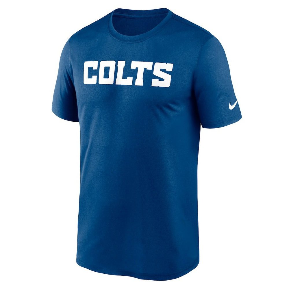 Indianapolis Colts Primetime Legend Wordmark Performance T-Shirt Royal | Nike for Sale