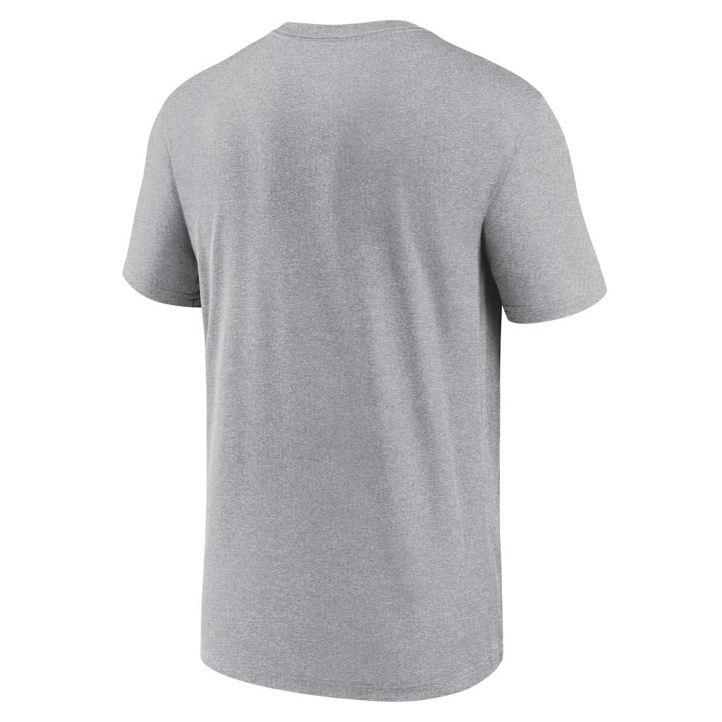 Las Vegas Raiders Primetime Legend Wordmark Performance T-Shirt Heather Gray | Nike for Sale