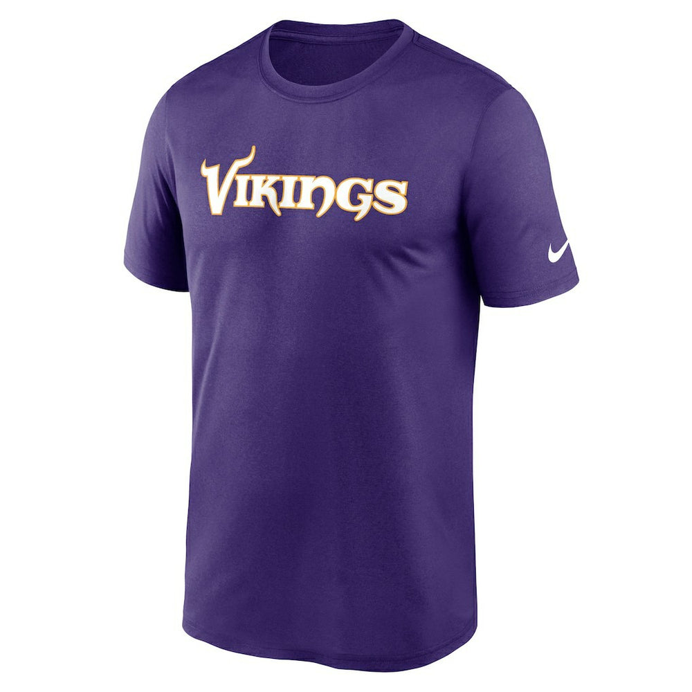 Minnesota Vikings Primetime Legend Wordmark Performance T-Shirt Purple | Nike for Sale