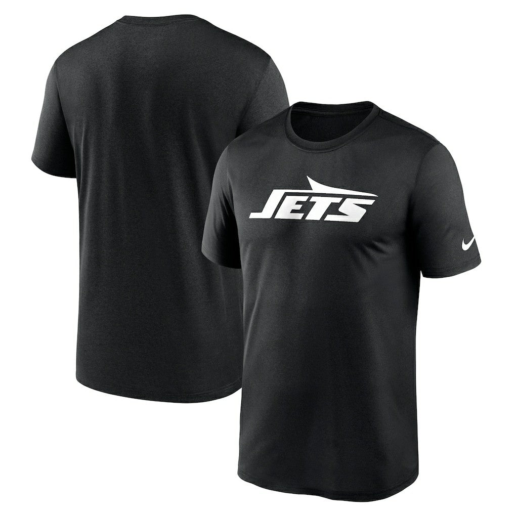 New York Jets Primetime Legend Wordmark Performance T-Shirt Black | Nike for Sale