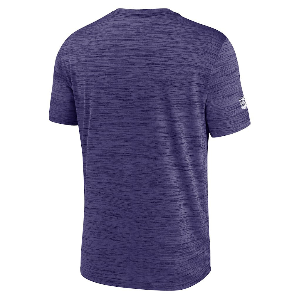 Baltimore Ravens Sideline Velocity Dri-FIT T-Shirt Purple | Nike for Sale