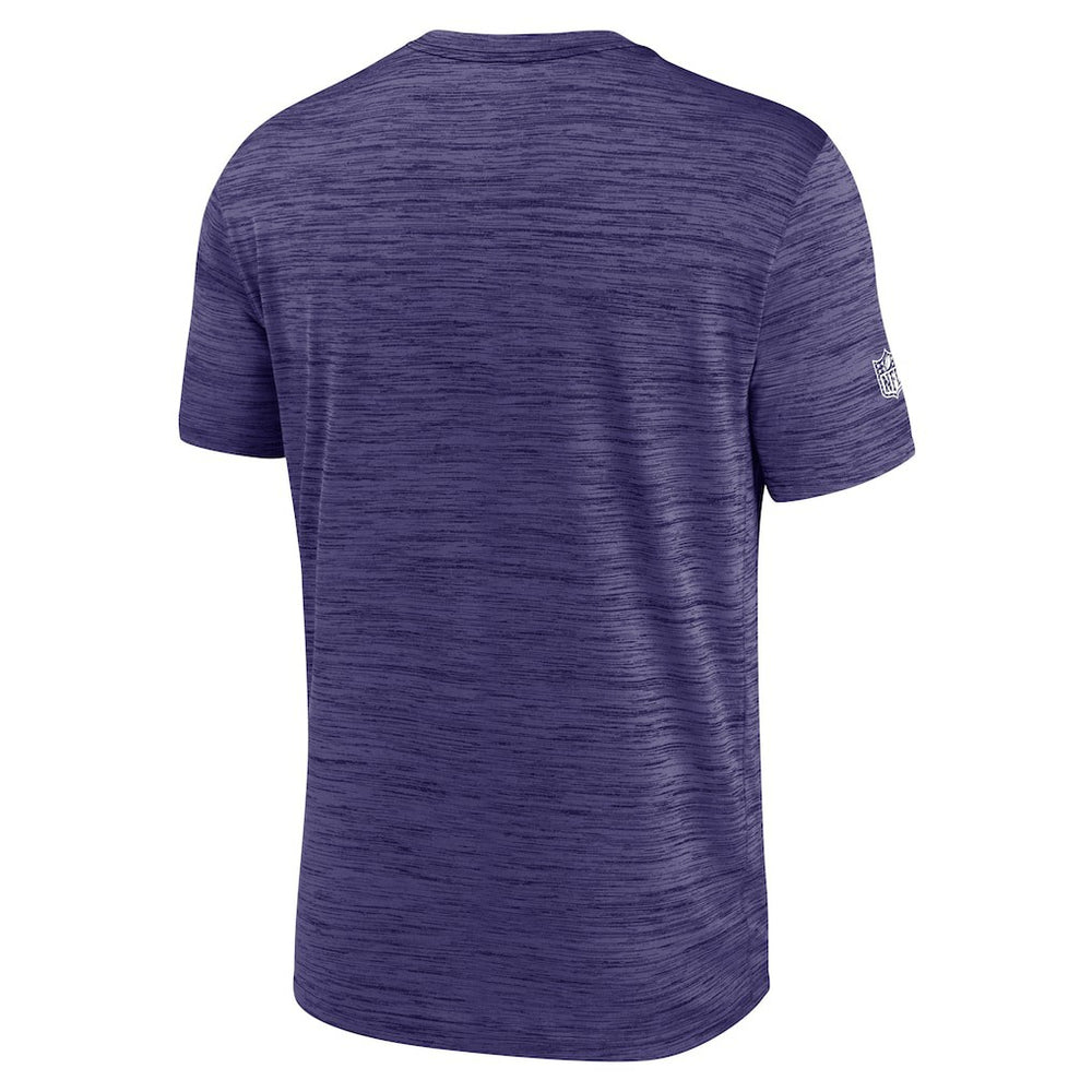 Baltimore Ravens Sideline Velocity Dri-FIT T-Shirt Purple | Nike for Sale
