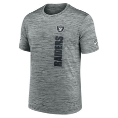 Las Vegas Raiders Sideline Velocity Dri-FIT T-Shirt Gray | Nike for Sale