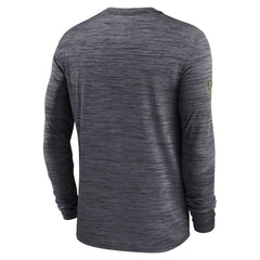 New Orleans Saints Sideline Velocity Dri-FIT Long Sleeve T-Shirt Black | Nike for Sale