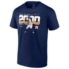 Jose Altuve Houston Astros Fanatics 2,000 Career Hits T-Shirt - MLB