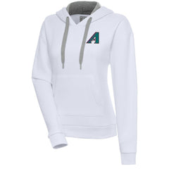 Arizona Diamondbacks Antigua Women's Cooperstown Victory Pullover Hoodie - MLB