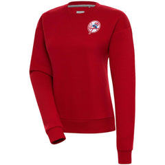New York Yankees Antigua Women's Cooperstown Victory Crewneck Pullover Sweatshirt - MLB