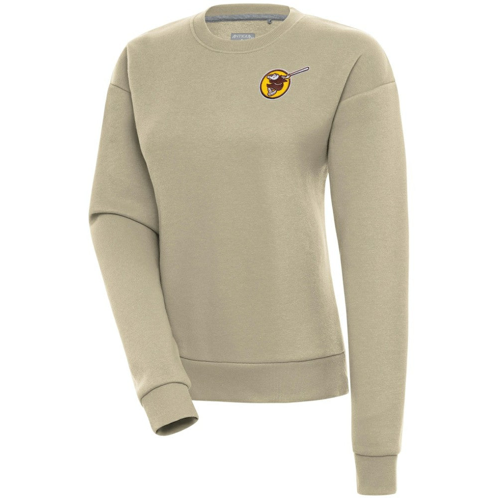 San Diego Padres Antigua Women's Cooperstown Victory Crewneck Pullover Sweatshirt - MLB