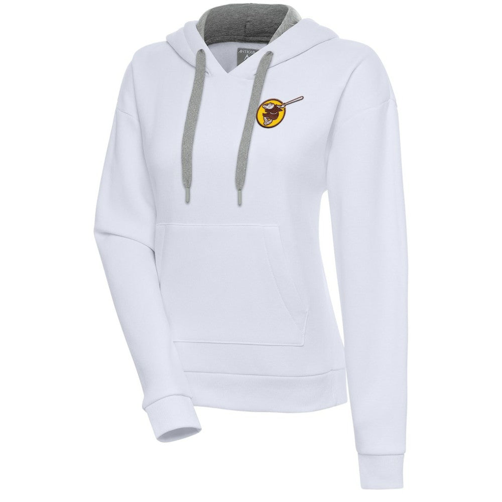 San Diego Padres Antigua Women's Cooperstown Victory Pullover Hoodie - MLB