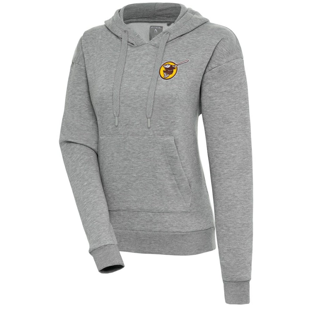 San Diego Padres Antigua Women's Cooperstown Victory Pullover Hoodie - MLB
