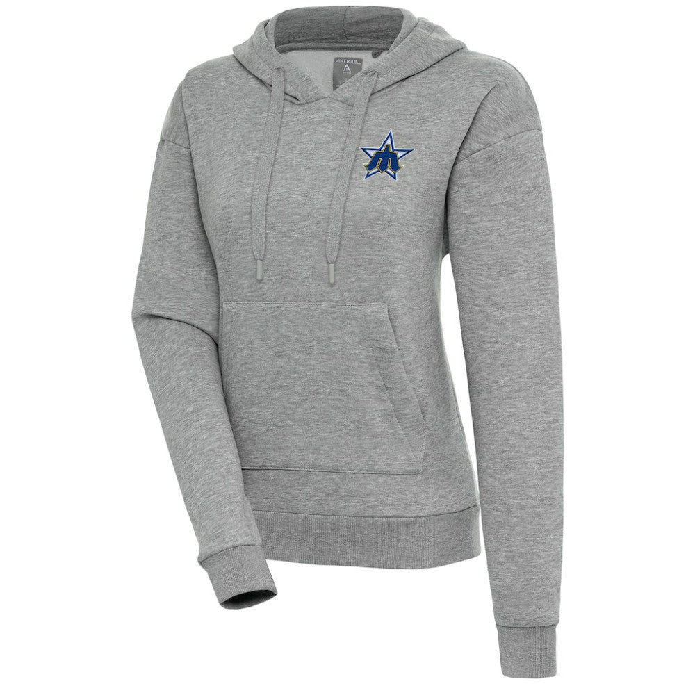 Seattle Mariners Antigua Women's Cooperstown Victory Pullover Hoodie - MLB