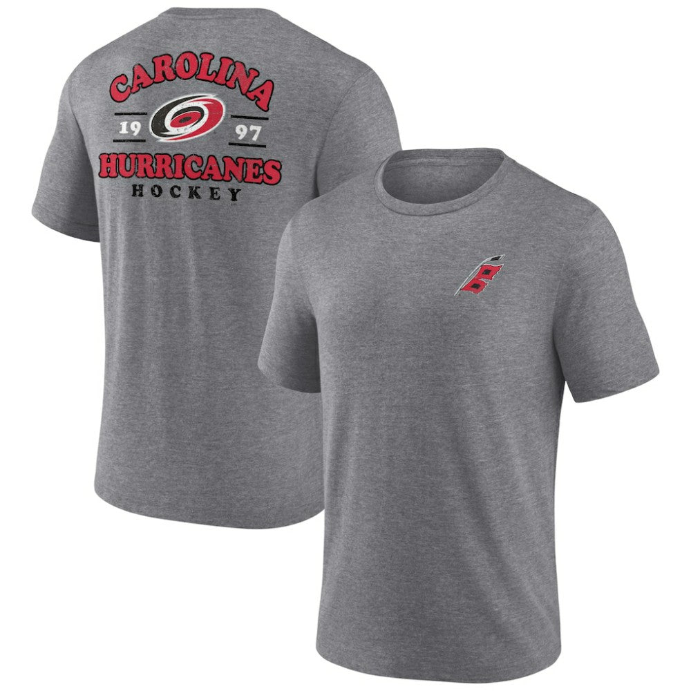 Carolina Hurricanes Winger Tri-Blend T-Shirt - Heather Gray - NHL