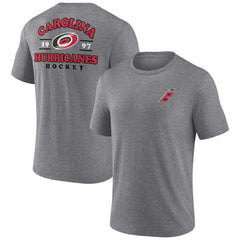 Carolina Hurricanes Winger Tri-Blend T-Shirt - Heather Gray - NHL