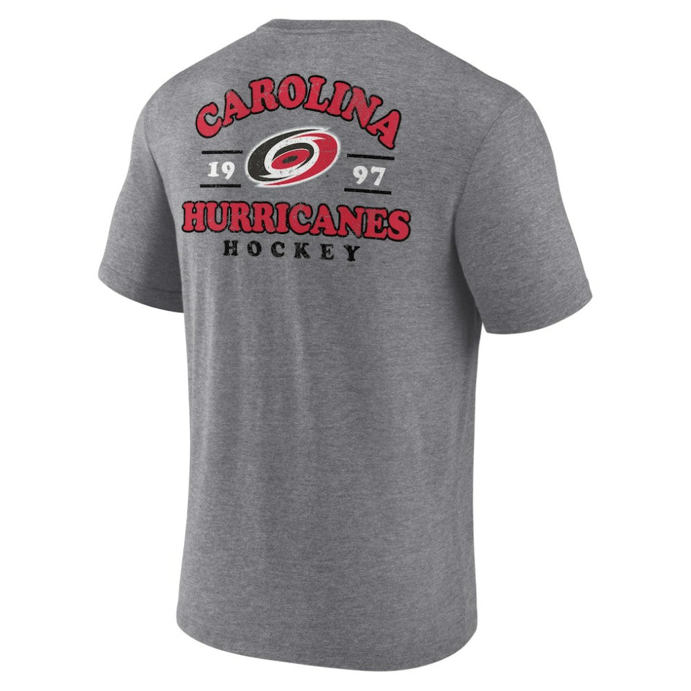 Carolina Hurricanes Winger Tri-Blend T-Shirt - Heather Gray - NHL