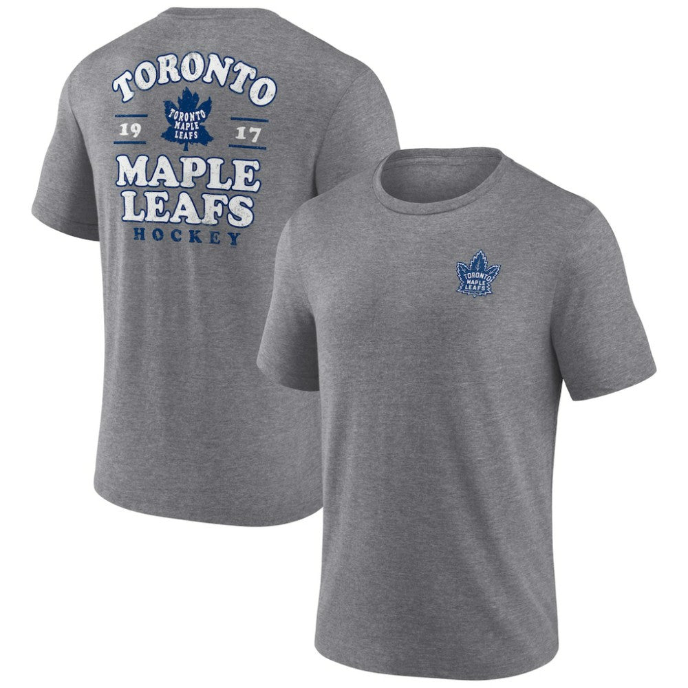 Toronto Maple Leafs Winger Tri-Blend T-Shirt - Heather Gray - NHL